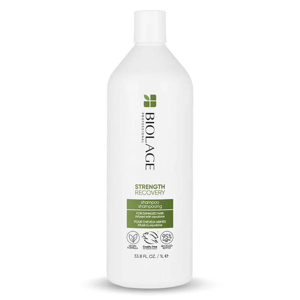 Biolage Strength Recovery Shampoo 1 Litre - Salon Style