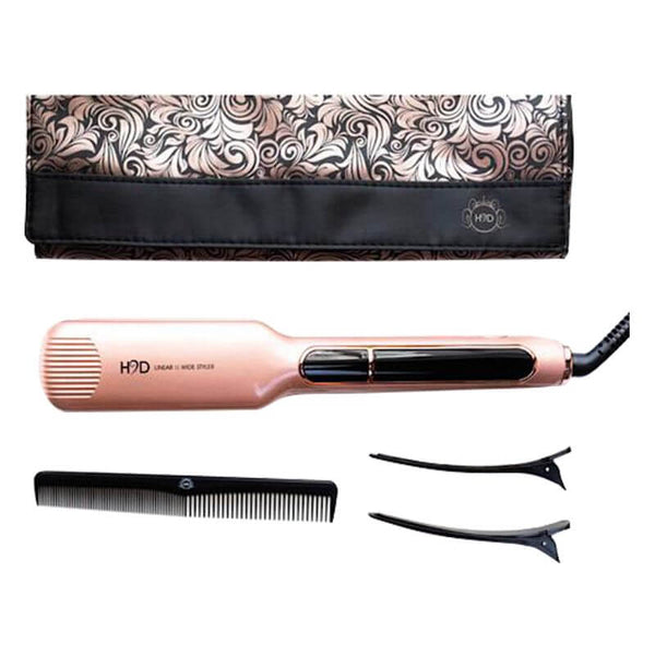 H2D Linear II Wide Plate Straightener Rose Gold - Salon Style