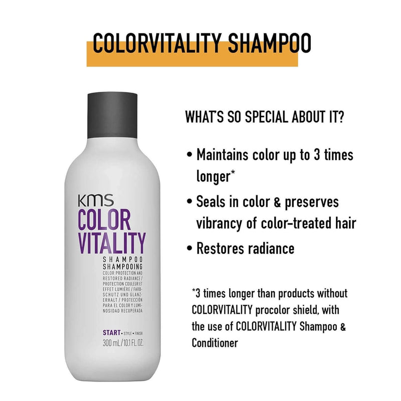 KMS Color Vitality Shampoo 300ml - Salon Style