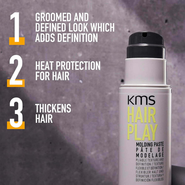 KMS Hair Play Molding Paste 150ml - Salon Style