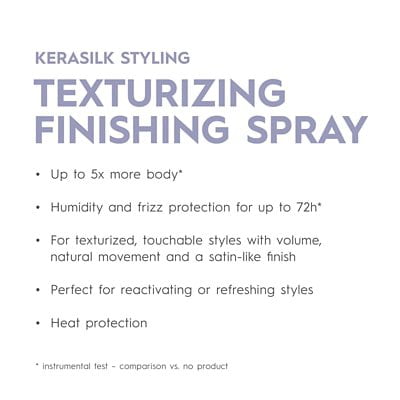 Kerasilk Texturizing Finishing Spray 75ml - Salon Style