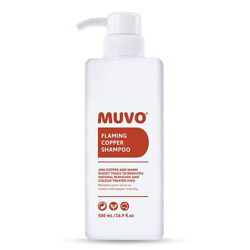 MUVO Flaming Copper Shampoo 500ml - Salon Style