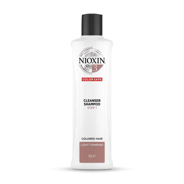 Nioxin System 3 Cleanser Shampoo 300ml - Salon Style