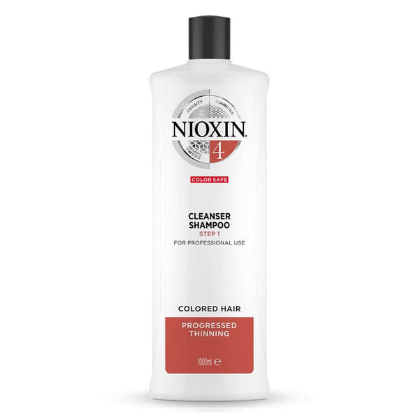 Nioxin System 4 Cleanser Shampoo 1 Litre - Salon Style