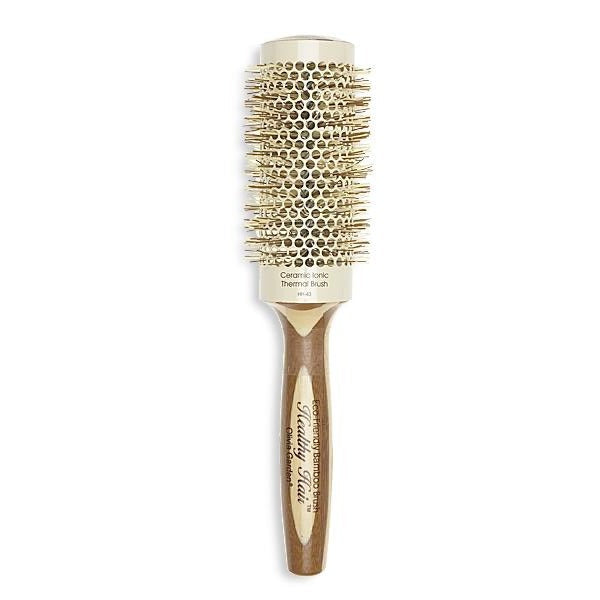 Olivia Garden Healthy Hair Eco-Friendly Bamboo Ceramic Ionic Thermal - 43mm - Beautopia Hair & Beauty