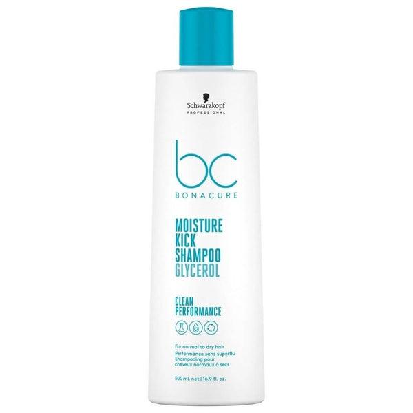 Schwarzkopf BC Clean Performance Moisture Kick Shampoo 500ml - Salon Style