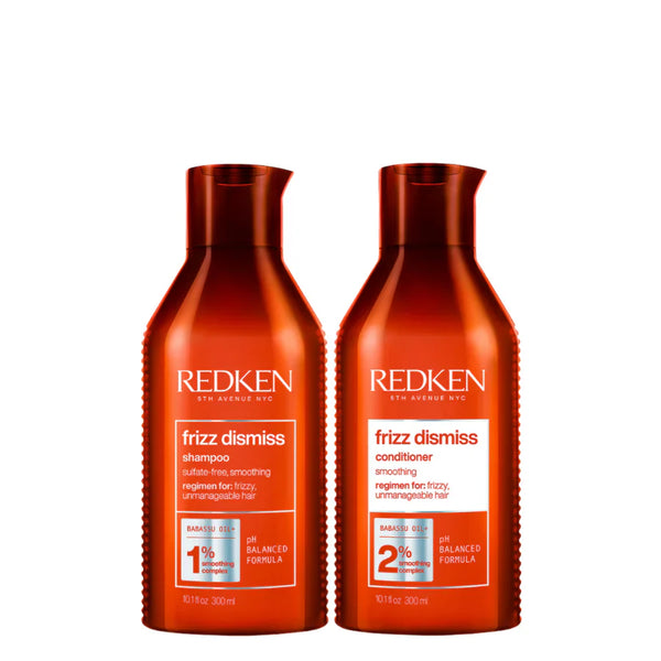 Redken Frizz Dismiss Shampoo & Conditioner 300ml Duo