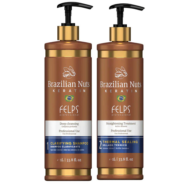 Felps Professional Brazilian Nuts Keratin Thermal Sealing Kit 1L