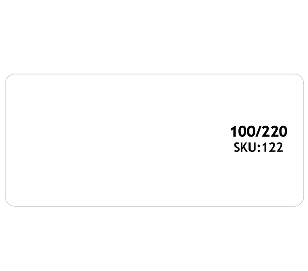 ProFile White Block - 100/220 - Beautopia Hair & Beauty