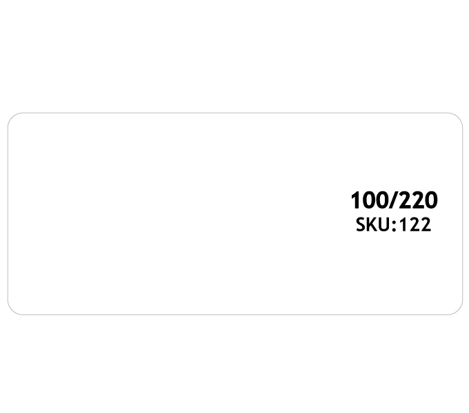 ProFile White Block - 100/220 - Beautopia Hair & Beauty