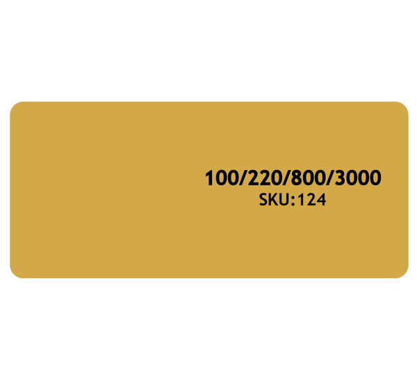 ProFile Gold 4 Way Block - 100/220/800/3000 - Beautopia Hair & Beauty