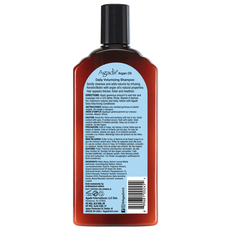 Agadir Argan Oil Volumizing Shampoo 366ml
