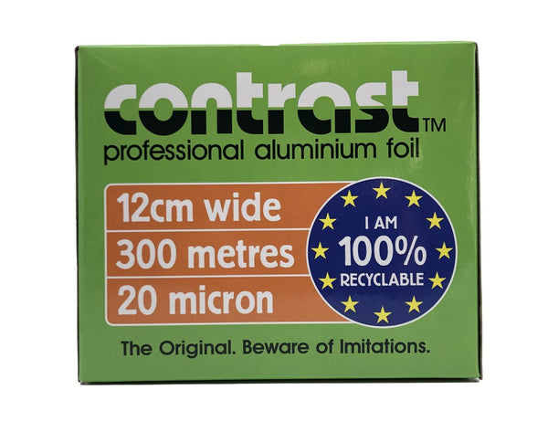Contrast Professional Aluminium Foil - 20 Micron 300m - Beautopia Hair & Beauty