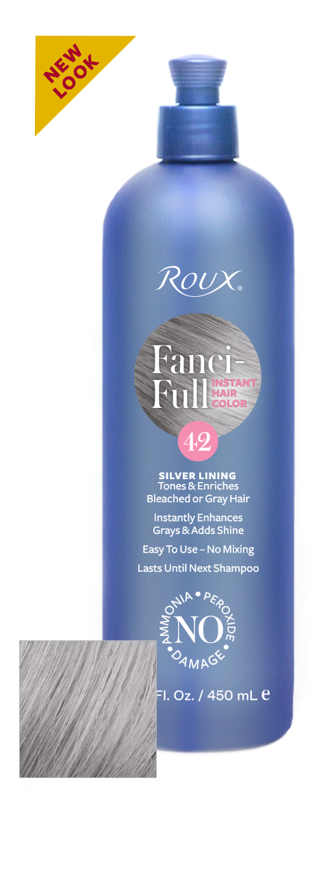 Roux Fancifull Professional Rinse #42 Silver Lining 450ml - Beautopia Hair & Beauty