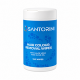 Santorini Hair Colour Removal Wipes 100 Pack