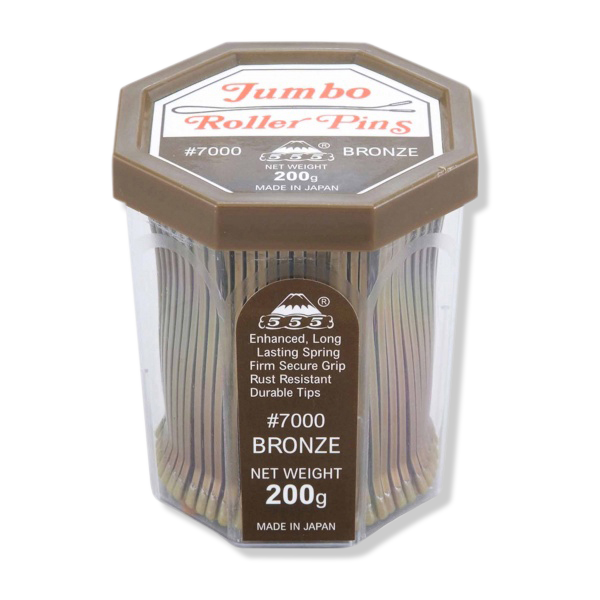 555 Jumbo Roller Pins No.7000 3" Bronze - Beautopia Hair & Beauty