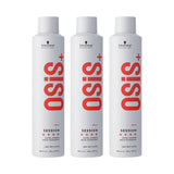 Schwarzkopf OSIS + Session Extra Strong Hold Hairspray 300ml Trio Pack