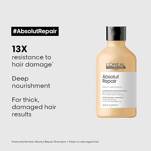 L'oreal Professionnel Absolut Repair Shampoo 300ml & Conditioner 200ml Duo