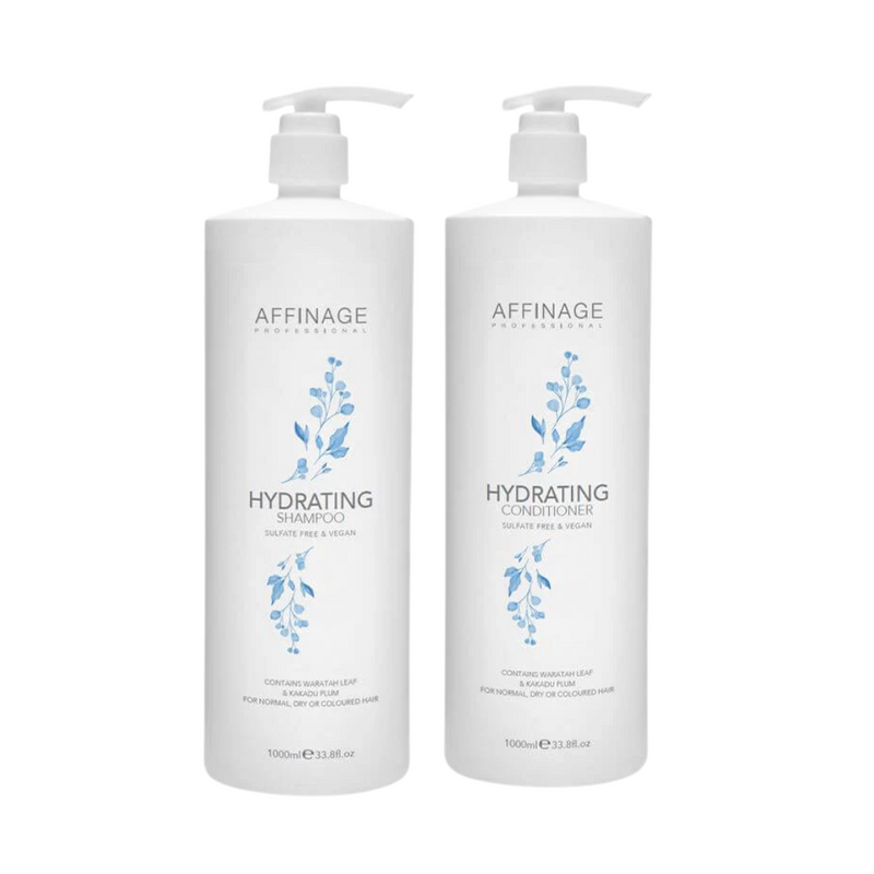 Affinage Hydrating Shampoo & Conditioner 1 Litre Duo