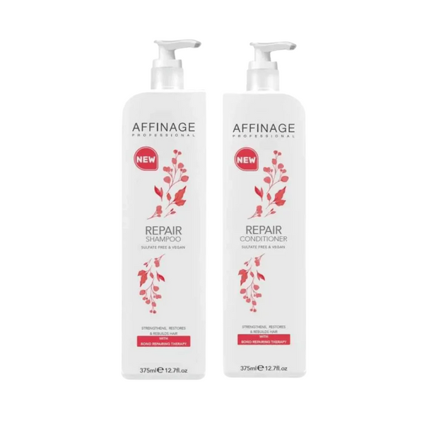 Affinage Repair Shampoo & Conditioner 375ml Duo
