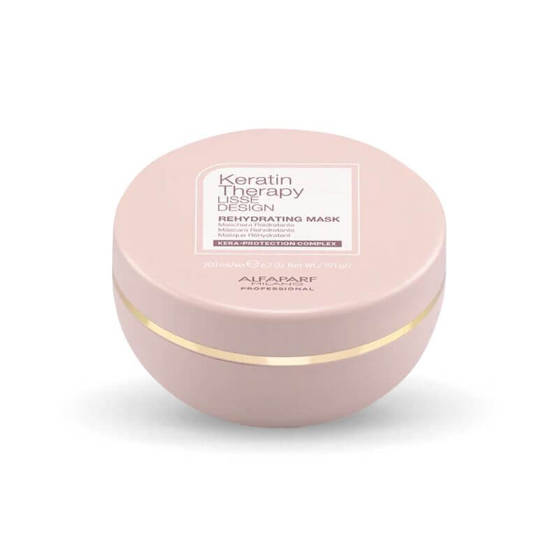 Alfaparf Milano Keratin Therapy Lisse Design Rehydrating Mask 200ml - Salon Style