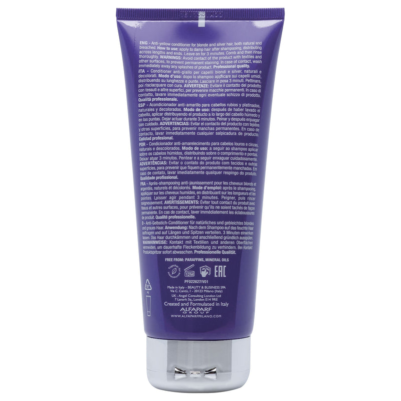 Alfaparf Milano Semi Di Lino Anti-Yellow Conditioner 200ml - Salon Style