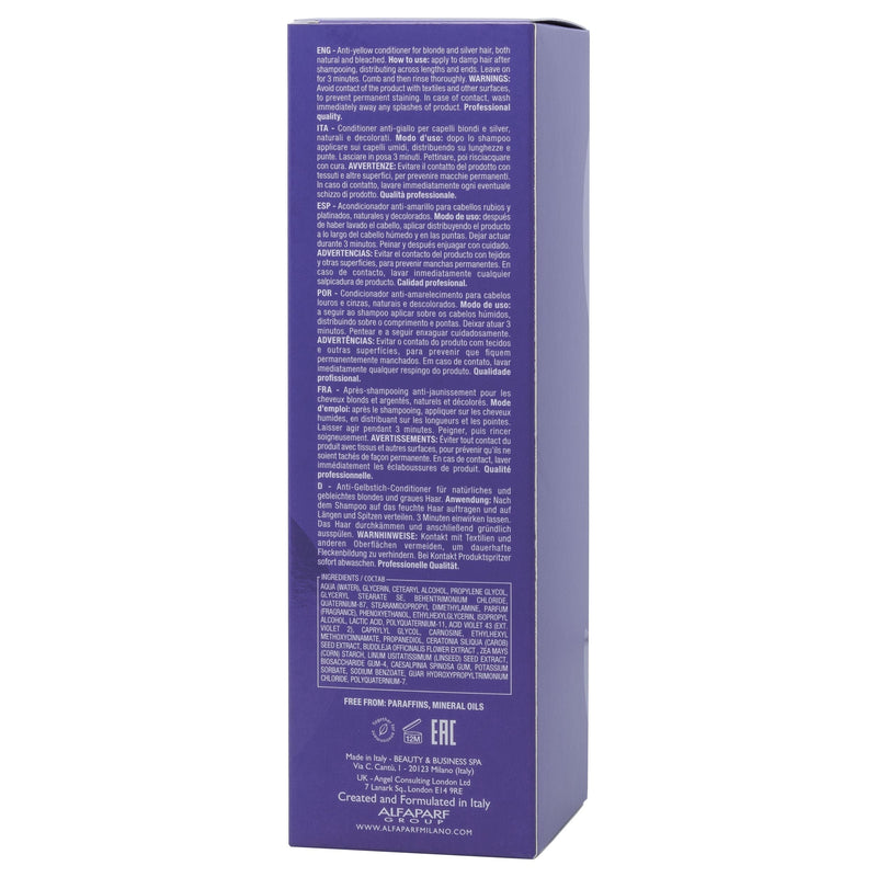 Alfaparf Milano Semi Di Lino Anti-Yellow Conditioner 200ml - Salon Style