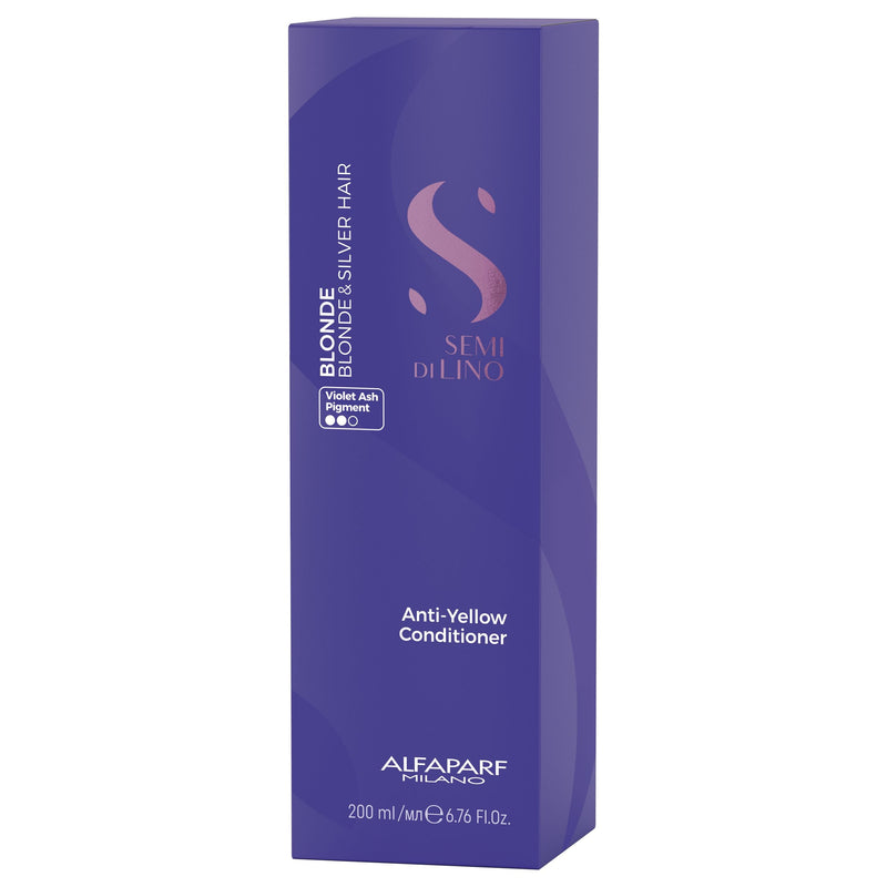Alfaparf Milano Semi Di Lino Anti-Yellow Conditioner 200ml - Salon Style