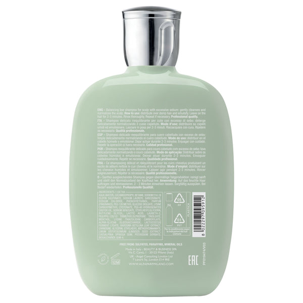 Alfaparf Milano Semi Di Lino Balancing Low Shampoo 250ml - Salon Style