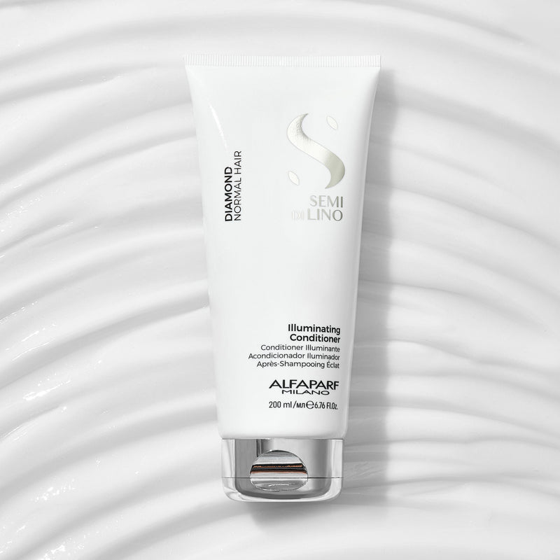 Alfaparf Milano Semi Di Lino Diamond Illuminating Conditioner 200ml - Salon Style