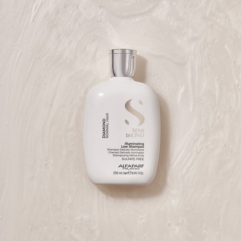 Alfaparf Milano Semi Di Lino Diamond Illuminating Low Shampoo 250ml - Salon Style