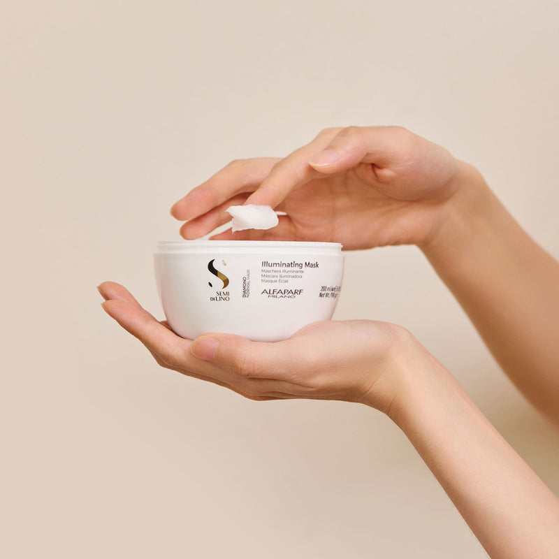 Alfaparf Milano Semi Di Lino Diamond Illuminating Mask 500ml - Salon Style