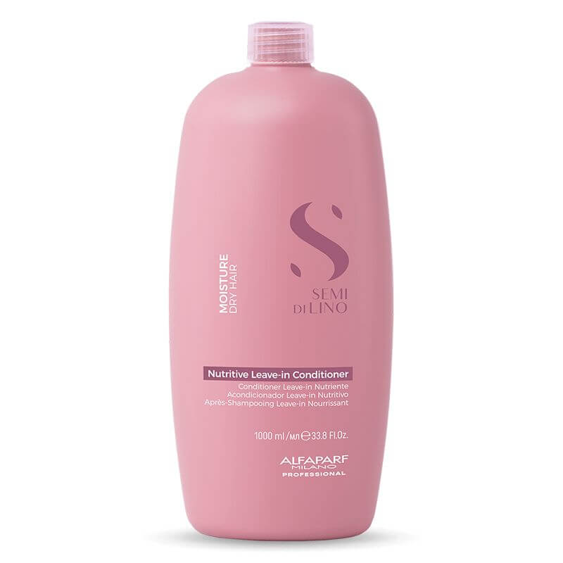 Alfaparf Milano Semi Di Lino Moisture Nutritive Leave-In Conditioner 1 Litre - Salon Style