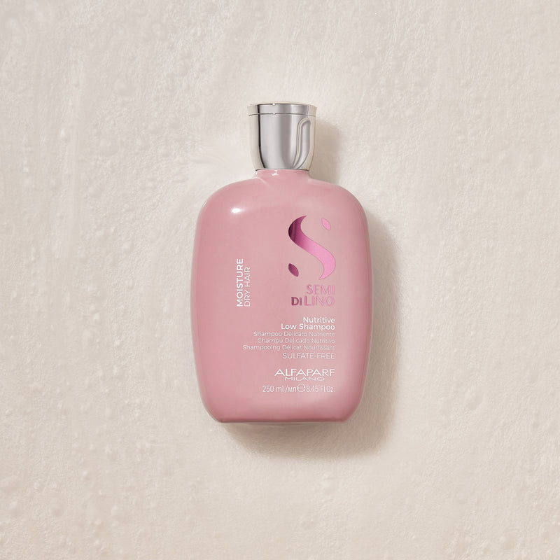 Alfaparf Milano Semi Di Lino Moisture Nutritive Low Shampoo 250ml - Salon Style