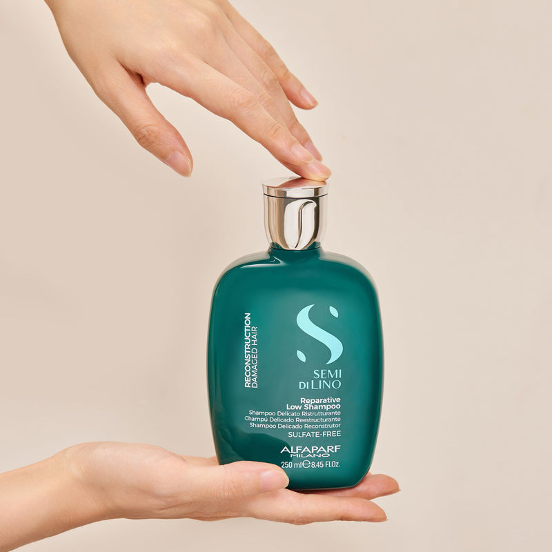 Alfaparf Milano Semi Di Lino Reconstruction Reparative Low Shampoo 250ml - Salon Style