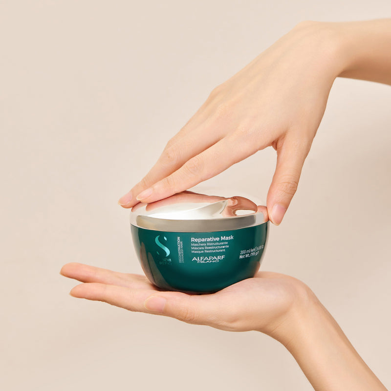 Alfaparf Milano Semi Di Lino Reconstruction Reparative Mask 200ml - Salon Style