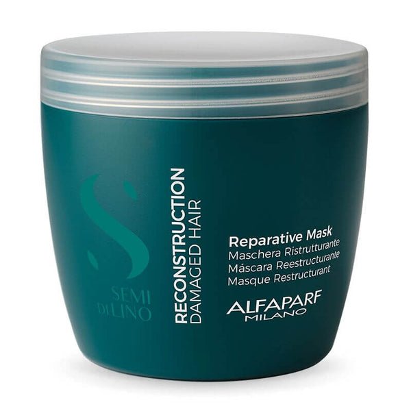 Alfaparf Milano Semi Di Lino Reconstruction Reparative Mask 500ml - Salon Style