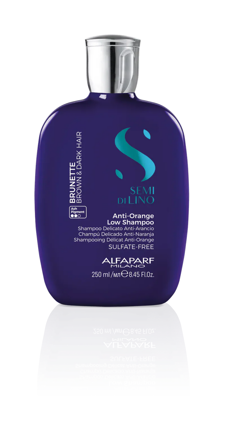 Alfaparf Milano Semi Di Lino Anti-Orange Low Shampoo 250ml & Conditioner 200ml Duo