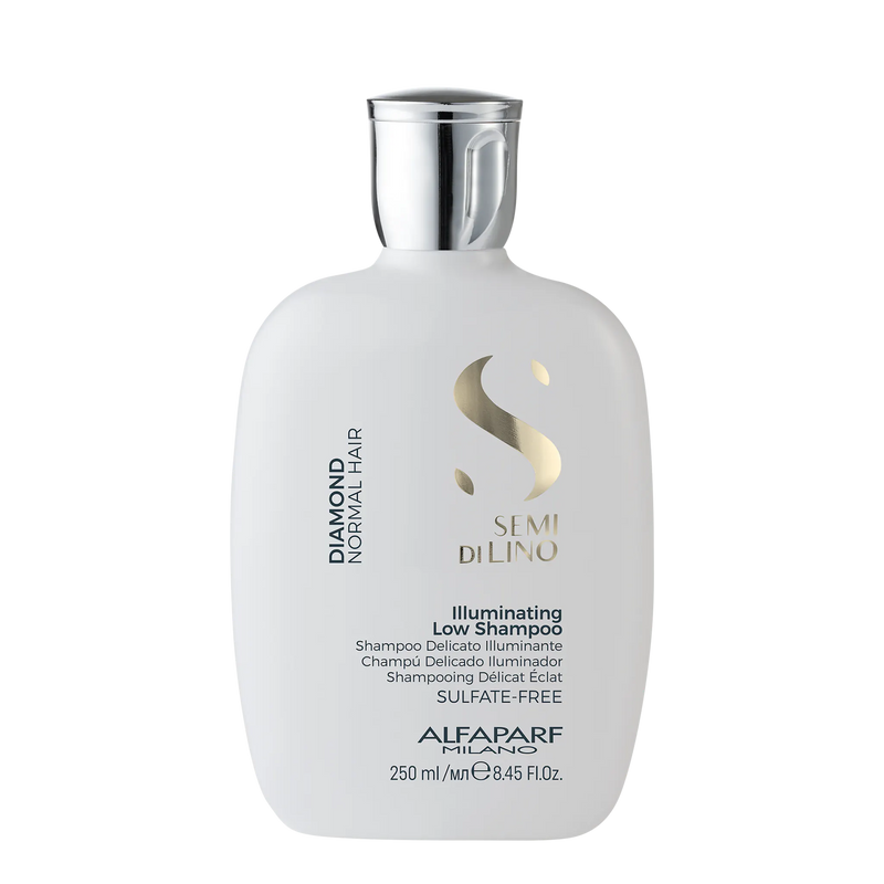 Alfaparf Milano Semi Di Lino Diamond Illuminating Low Shampoo 250ml & Conditioner 200ml Duo