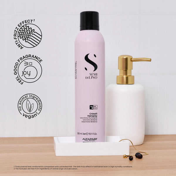Alfaparf Milano Semi Di Lino Styling Cristalli Hairspray 300ml
