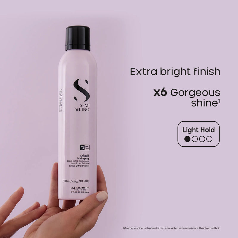 Alfaparf Milano Semi Di Lino Styling Cristalli Hairspray 300ml