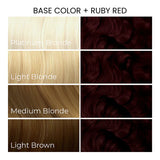Arctic Fox Semi-Permanent Hair Colour Ruby Red 165ml
