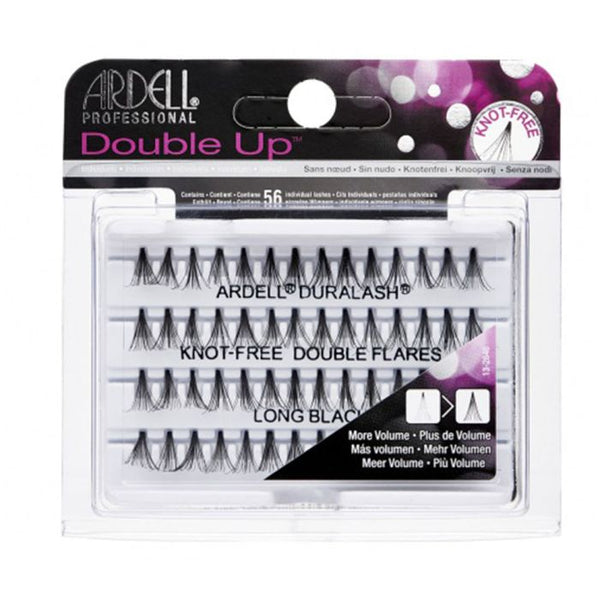 Ardell Double Up Knot-Free Flare Lashes Long Black