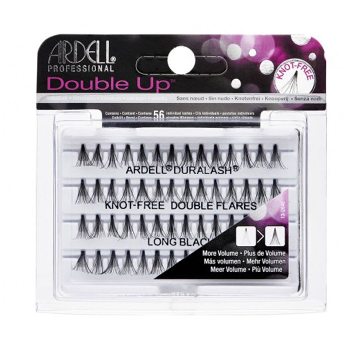 Ardell Double Up Knot-Free Flare Lashes Long Black
