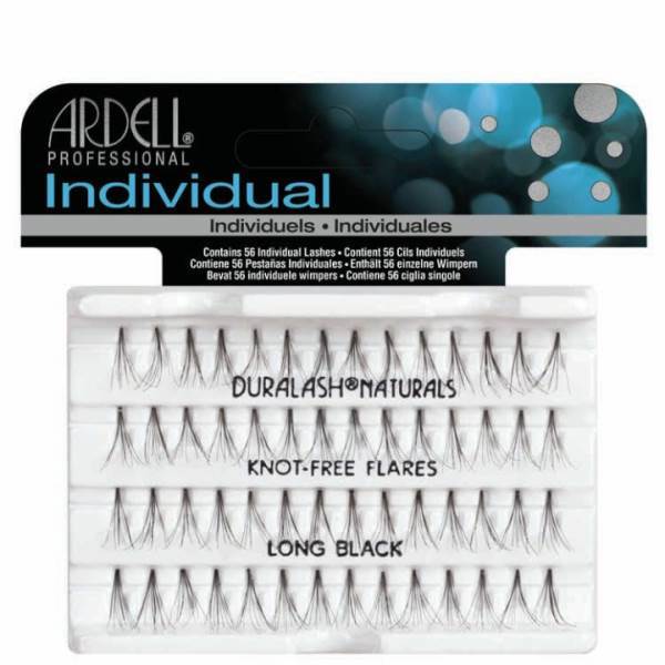Ardell Duralash Individual Natural Knot-Free Flare Lashes Long Black