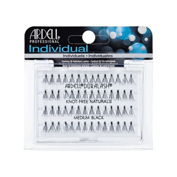 Ardell Duralash Individual Natural Knot-Free Flare Lashes Medium Black