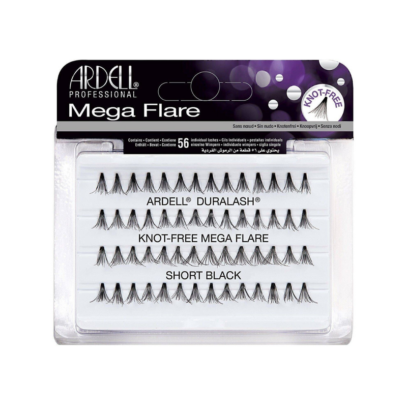 Ardell Mega Individuals Knot-Free Flare Lashes Short Black