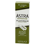 Astra Blades 100 pack (20 x 5) - Beautopia Hair & Beauty