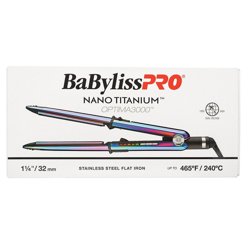 Babyliss Pro Nano Titanium Optima 3000 Hair Straightener Chameleon
