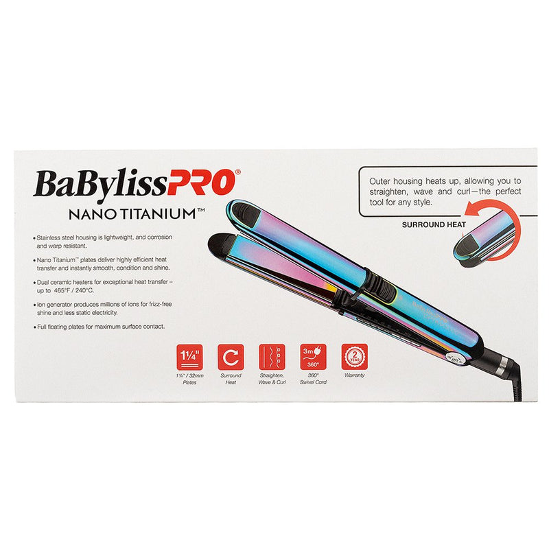 Babyliss Pro Nano Titanium Optima 3000 Hair Straightener Chameleon